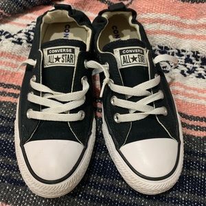 Converse, black shoes. Size 8.5